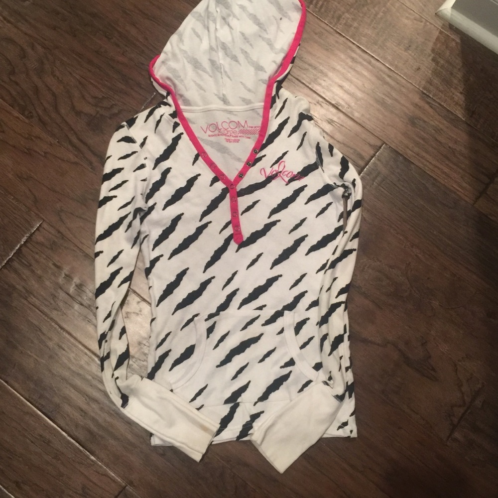Zebra Volcom shirt